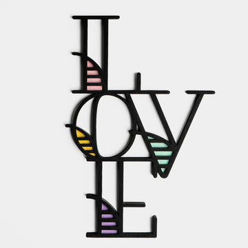 Love | Ahşap Dekoratif Tablo